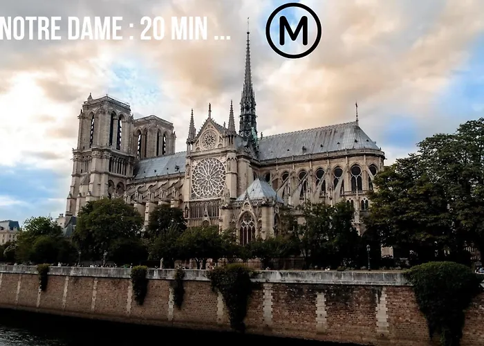 F2 Au Calme Au Coeur De Paris 13